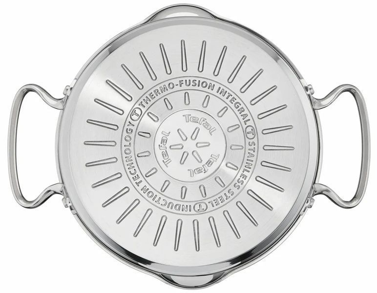 Набір посуду Tefal Duetto Plus, 10 предметів, нержавіюча сталь, скло G719SA55 фото