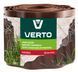 Лента газонная, бордюрная Verto, 10см x 9м, коричневая 15G513 фото 1