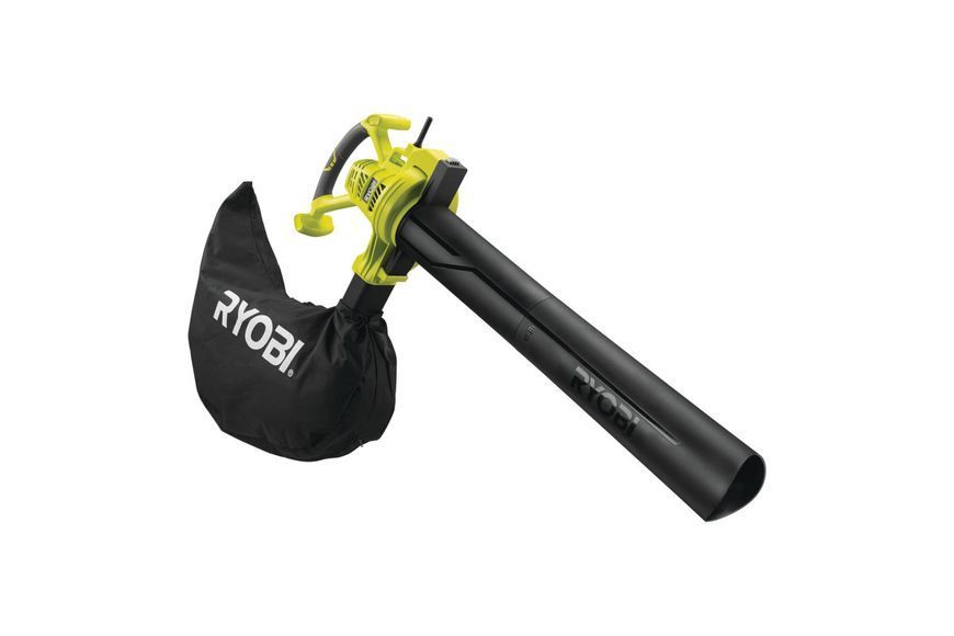 Воздуходув-пылесос Ryobi RBV3000CSV, с измельчителем, 3кВт, 14 м3/мин, 375 км/ч 5133002188 фото