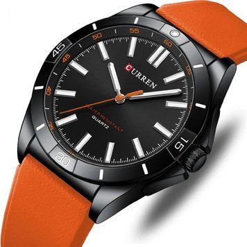 Годинник Curren West Orange 1480 фото