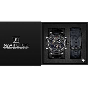 Часы Naviforce Set Box подарочный набор, 2 ремешка 1739 фото