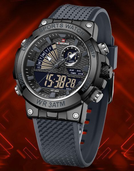 Годинник Naviforce Set Box подарунковий набір, 2 ремінці 1739 фото