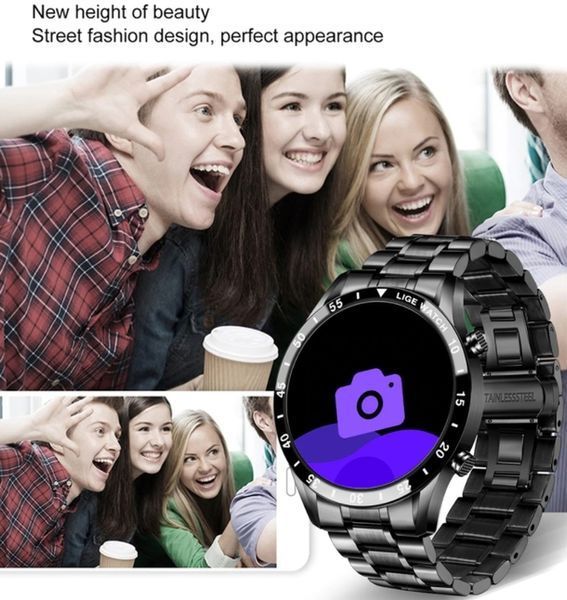 Смарт-годинник Smart Power Nano Black 5088 фото