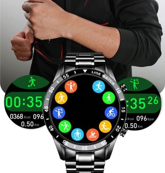 Смарт-годинник Smart Power Nano Black 5088 фото