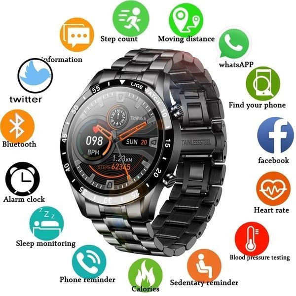 Смарт-годинник Smart Power Nano Black 5088 фото