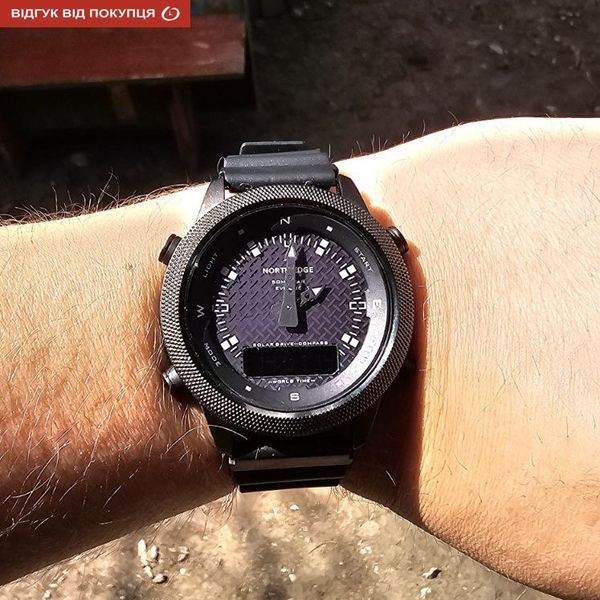 Годинник North Edge Solar Compass 1675 фото
