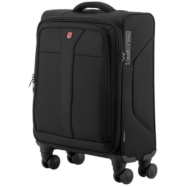 Чемодан Wenger BC Packer, малый, текстильный, 4 колеса, черный 610164 фото