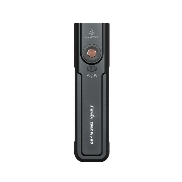 Ліхтар ручний Fenix E06R PRO RG 1600 лм 160 м з червоним світлом і зеленим лазером (20 режимів) Чорний 722271 фото