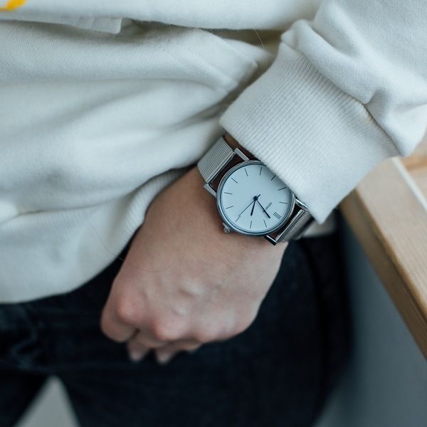 Часы Geneva Steel Silver УЦЕНКА 1621 фото