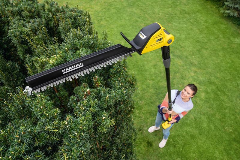 Кущоріз акумуляторний Karcher PHG 18-45 Battery 18В лезо 45см крок 18мм 4.2кг (без АКБ і ЗП) 1.444-210.0 фото