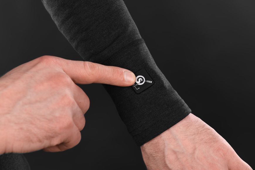 Чоловіча термобілизна з підігрівом 2E Tactical eFiber for Men Black, розмір XL 2E-HUEFMXL-BK фото