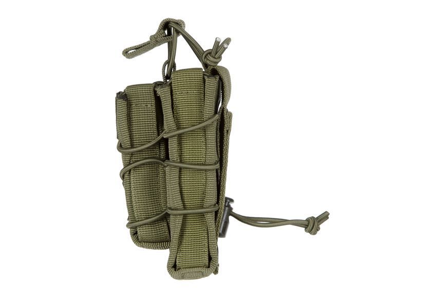 Тактичний подвійний чохол, зелений 2E Tactical 2E-MILTACDPOUCH-Y-OG фото