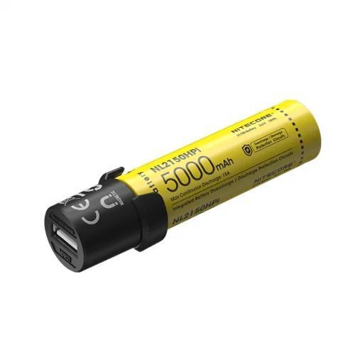 Ліхтар Power Bank та зарядний пристрій Nitecore 21700 Intelligent Battery System 712833 фото