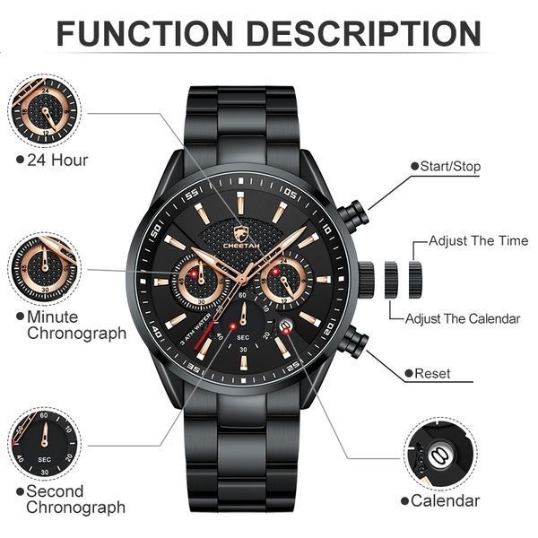 Годинник Cheetah Mega 8515 фото