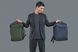 Рюкзак дорожній Tucano Tugo M Dry Cabin Luggage 15.6", зелений BKTUGDR-M-V фото 2