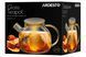 Заварник ARDESTO Golden Moon, 1000мл, боросиликатное стекло, бамбук, золотистый AR3010GBG фото 8