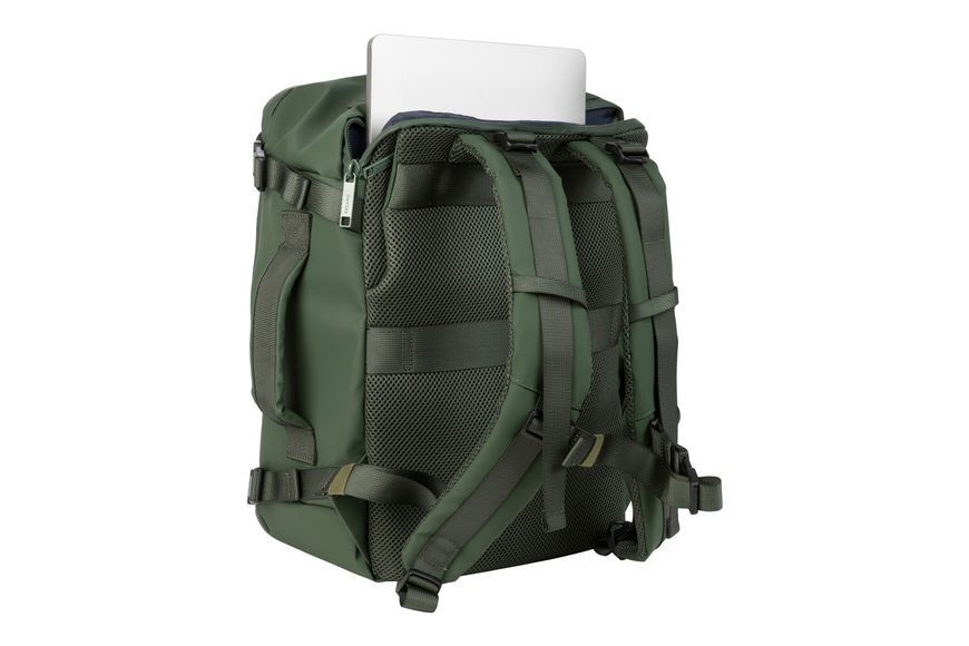Рюкзак дорожній Tucano Tugo M Dry Cabin Luggage 15.6", зелений BKTUGDR-M-V фото