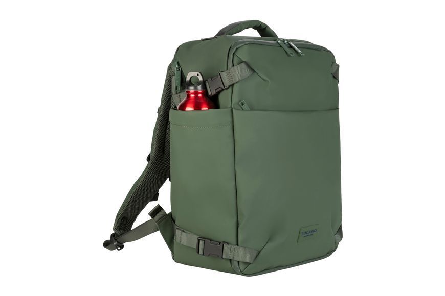 Рюкзак дорожній Tucano Tugo M Dry Cabin Luggage 15.6", зелений BKTUGDR-M-V фото