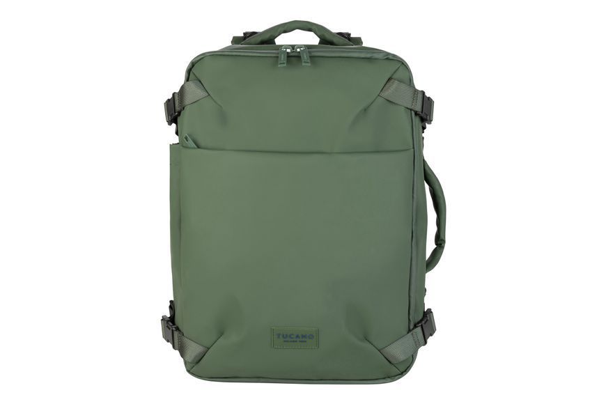 Рюкзак дорожній Tucano Tugo M Dry Cabin Luggage 15.6", зелений BKTUGDR-M-V фото