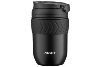 Термокухоль ARDESTO Cosy 400 мл, нержавіюча сталь, чорний AR2640BT фото