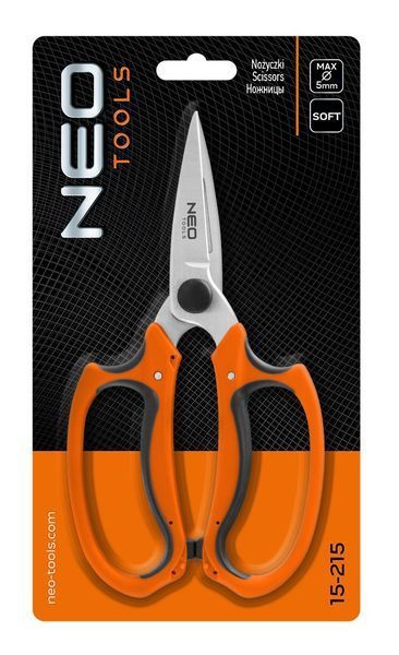 Ножницы садовые Neo Tools, 18.5мм, 115г 15-215 фото