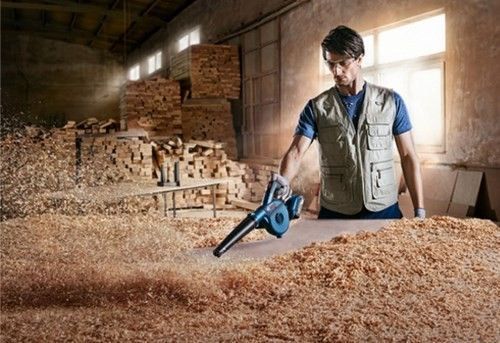Воздуховод аккумуляторный Bosch GBL 18V-120 Professional, 18В, 270 км/ч, 120 м&sup3;/ч, 1.1 кг 0.601.9F5.100 фото