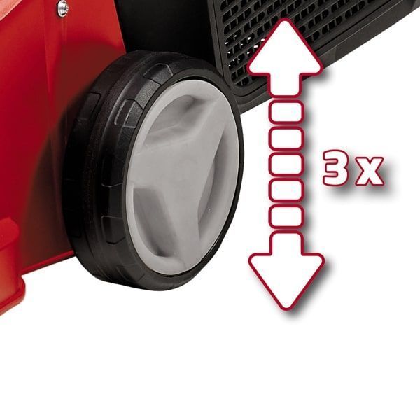 Газонокосилка Einhell GC-EM 1032 1000Вт 32см 30л 20-60мм до 300м.кв 9.2кг 3400257 фото