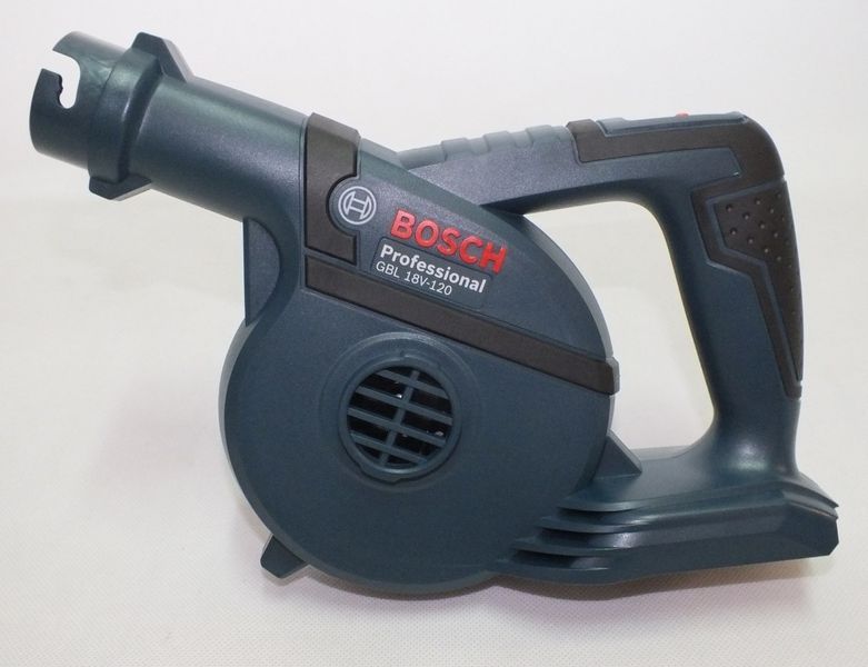 Воздуховод аккумуляторный Bosch GBL 18V-120 Professional, 18В, 270 км/ч, 120 м&sup3;/ч, 1.1 кг 0.601.9F5.100 фото
