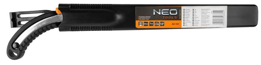 Пила садовая Neo Tools, 33см, 3D зубья, 7 TPI, 0.242кг, чехол 42-101 фото