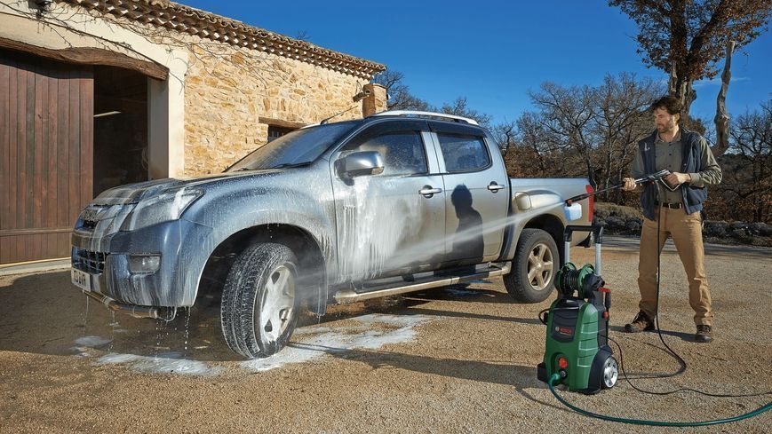 Мінімийка високого тиску Bosch Advanced Aquatak 160, 2600Вт, 160бар, 570л/год, шланг 8м, 23кг 0.600.8A7.800 фото