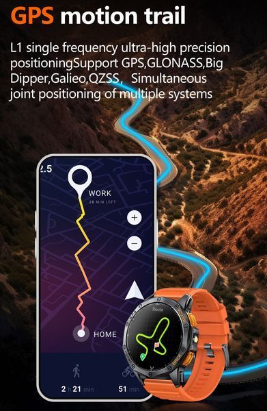 Smart-годинник Smart GPS Max Black, 2 ремінця 1864 фото