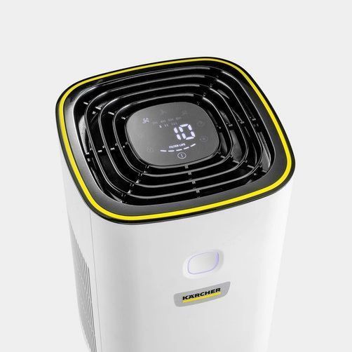 Воздухоочиститель Karcher AF 20, 20м2, 160м3/час, дисплей, 2 HEPA фильтра, 4 режима, индикация загрязнения, белый 1.024-820.0 фото