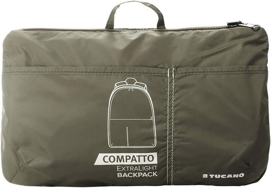 Рюкзак розкладний Tucano Compatto Eco XL, темно зелений BPCOBK-ECO-VM фото