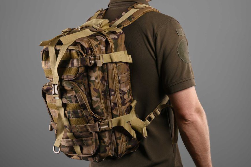 Рюкзак тактический 25L камуфляж 2E Tactical 2E-MILTACBKP-25L-MC фото