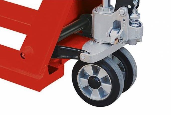 Тележка ручная гидравлическая Skiper SKF25 1150PP Profi (рокла) 115см 2500кг подъем 12см мин высота 8.5см 973577 фото