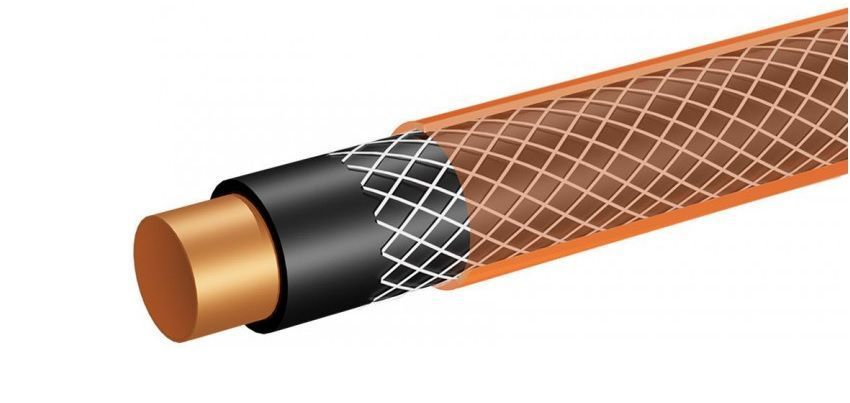 Шланг садовий Neo Tools Economic, 1/2", 50м, 4 шари, до 20 Бар, -10&hellip;+50&deg;C 15-802 фото