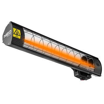 Инфракрасный обогреватель Neo Tools Neo Tools, 2000 Вт, 18м2, пульт, 49.5х10.5х11 см, IP65 90-031 фото