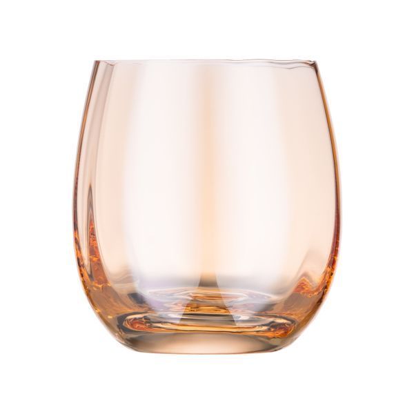 Набор стаканов низких Ardesto Black Mars Amber 480мл, 2шт, стекло, золотистый AR2648G фото