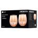 Набор стаканов низких Ardesto Black Mars Amber 480мл, 2шт, стекло, золотистый AR2648G фото 4