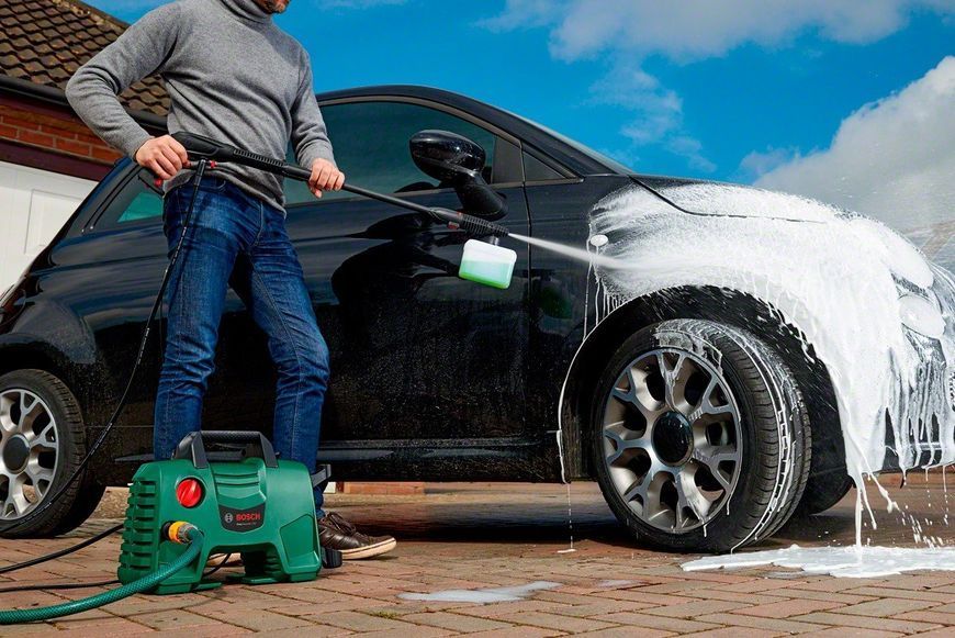 Мінімийка високого тиску Bosch EasyAquatak 120, 1500Вт, 120бар, 350л/год, шланг 5м, 4кг 0.600.8A7.901 фото