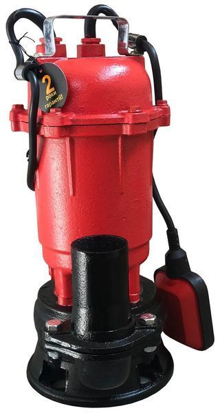 Насос фекальний Optima WQD 10-12, 9000 л/год, вис. 12м, глиб. 5м, кабель 12м, 1.1кВт, 230В 8745 фото