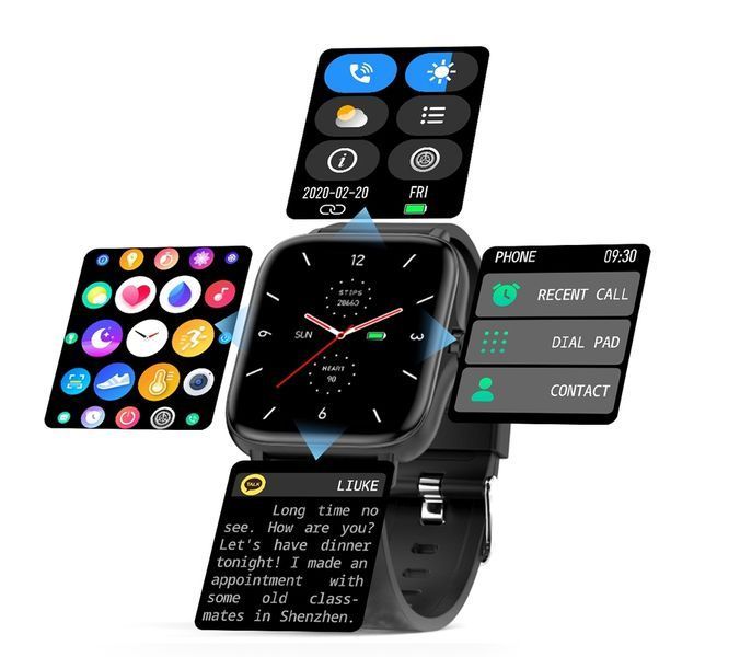 Смарт-часы Smart Bavaro Black 5121 фото
