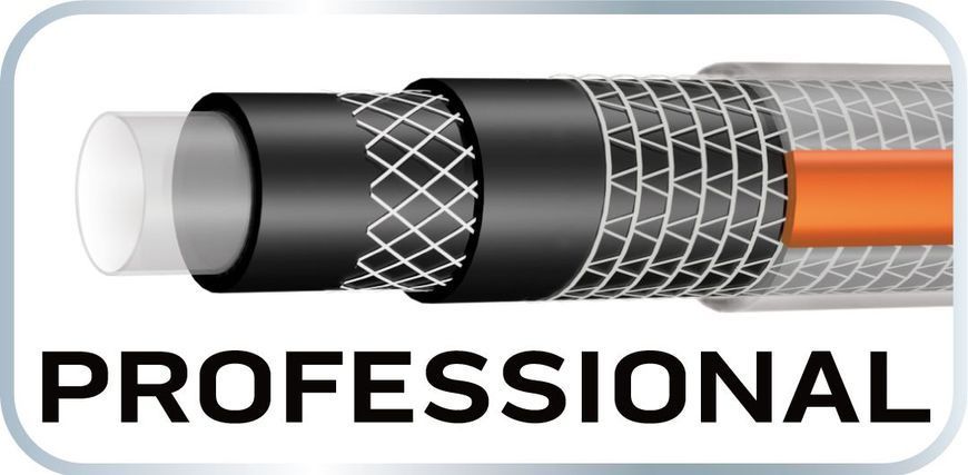 Шланг садовий Neo Tools Professional, 1/2", 50м, 6 шарів, до 30 Бар, -25&hellip;+60&deg;C 15-842 фото