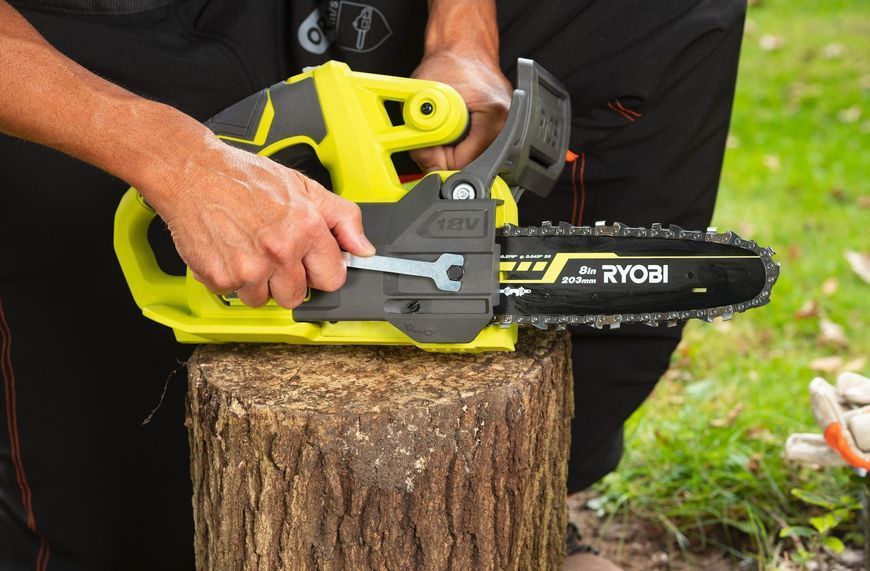 Пила цепная аккумуляторная Ryobi ONE+ RY18CS20A-125 18В акб 1х2.5А&middot;час ЗП 20см 2.3кг 5133005415 фото
