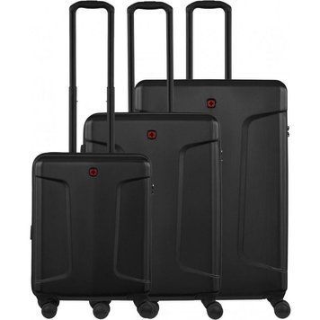Набір валіз Wenger Legacy 3 в 1, (S,M,L), пластик, 4 колеса, чорний 612530 фото