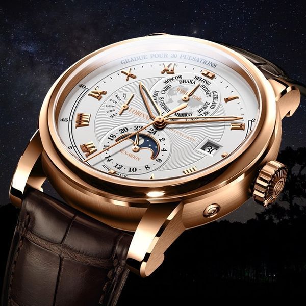 Годинник Lobinni Business 4404 фото