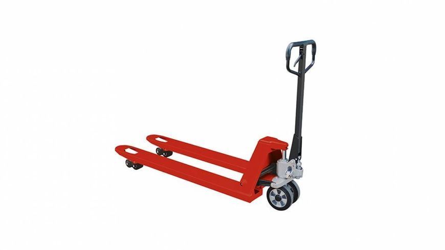 Тележка ручная гидравлическая Skiper SKF-III 25 1150RP Profi (рокла) 115см 2500кг подъем 19.5см мин высота 8.5см 977307 фото