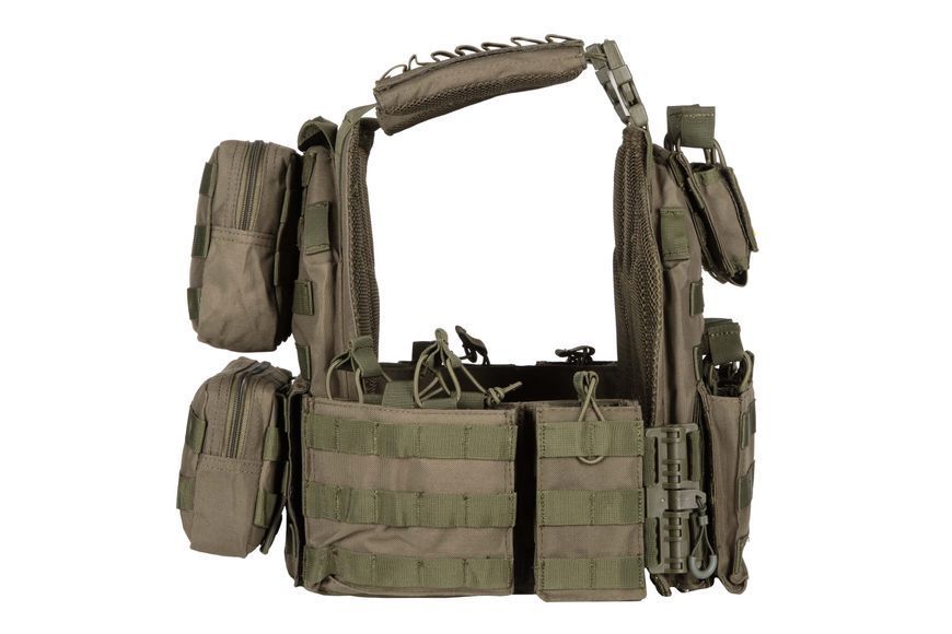 Плитоноска 2E Tactical, Тип 4, Assault, быстрый сброс, зеленая 2E-MILPLACARTYPE4-YA-OG фото
