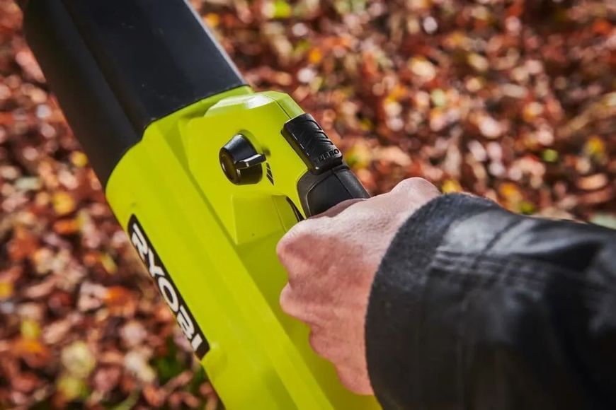 Воздуходув садовый аккумуляторный Ryobi RY36BLXB-0 36В MAX POWER 306 км/ч 1240 м.куб/час 3кг без АКБ и ЗП 5133005646 фото
