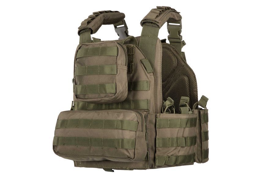 Плитоноска 2E Tactical, Тип 4, Assault, быстрый сброс, зеленая 2E-MILPLACARTYPE4-YA-OG фото